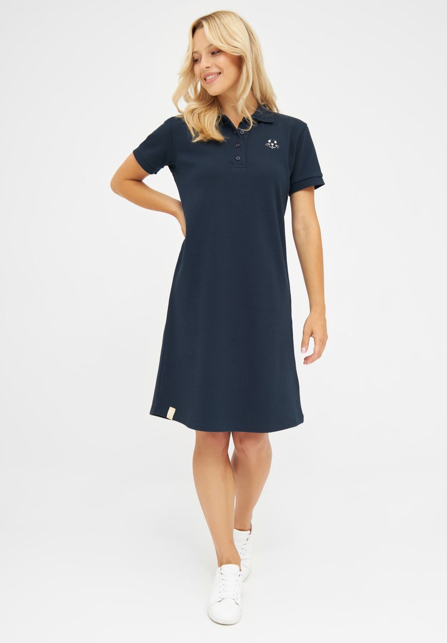 DERBE HAMBURG W-031-DR-ROBBENSCHNUTE Damen Polo-Kleid - Derbe Hamburg - SAGATOO - 4251634775970